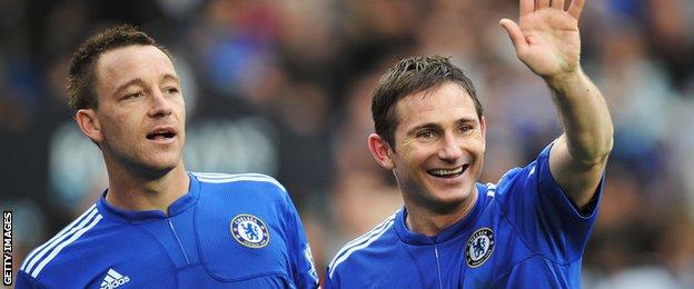 John Terry and Frank Lampard