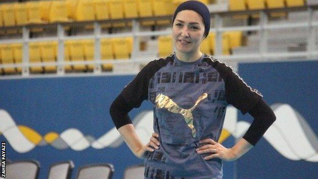 Afghan women's volleyball player talks about threats and fears - DTQZY