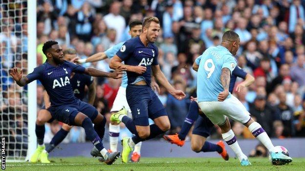 Manchester City 2 2 Tottenham Hotspur Guardiola Accepts Var After Goal Overruled Bbc Sport