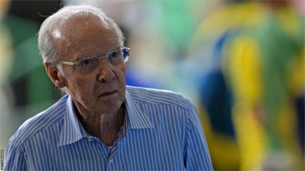 Former Brazil player and coach Mario Zagallo