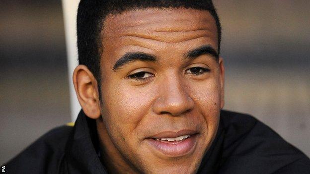Kevin Lokko, then of Norwich, now at Stevenage