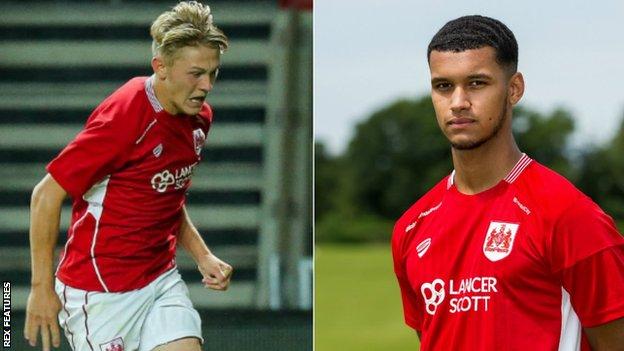 Bristol City Duo Jake Andrews And Kodi Lyons Foster Join Guernsey Fc On 