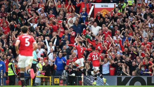 Cristiano Ronaldo, Manchester United, goal celebration