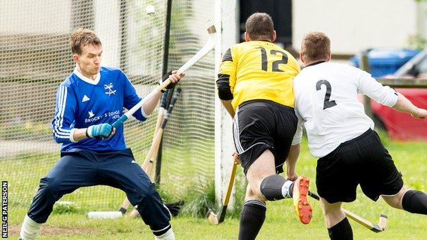 Fort William and Lovat shared four goals in their Camanachd Cup quarter-final