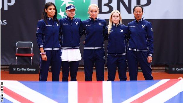 Great Britain team members