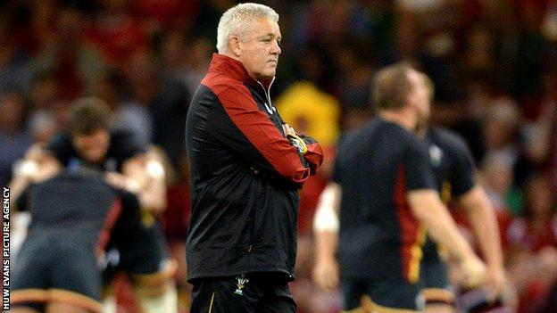 Wales coach Warren Gatland