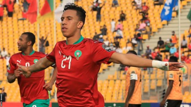 Morocco's Soufiane Rahimi