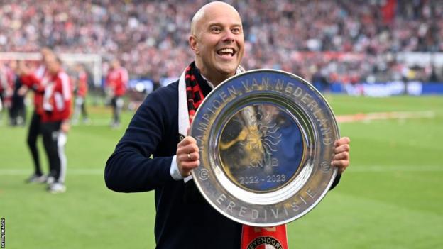 Feyenoord manager Arne Slot