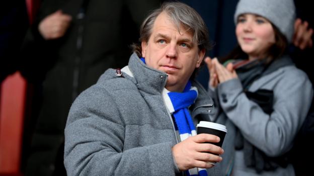 Todd Boehly at Stamford Bridge