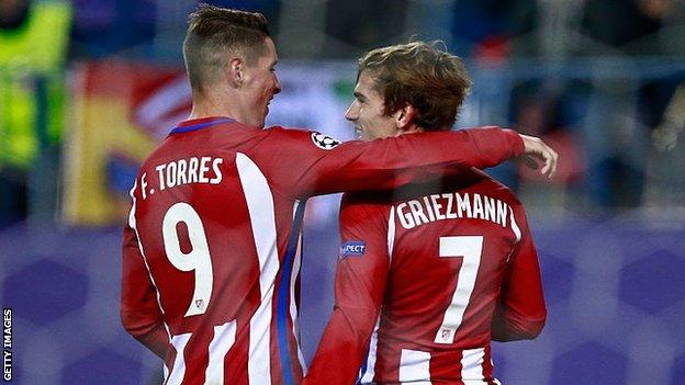 Torres and griezmann