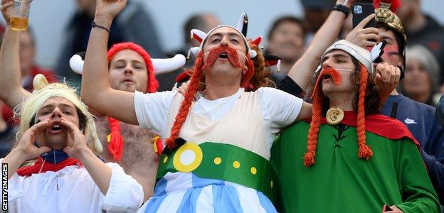 Fans à Twickenham