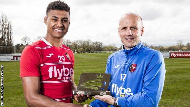 Exeter City's Ollie Watkins: Scoring goals for the club that once turned  him away - BBC Sport