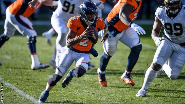 Denver Broncos: Practice squad receiver Kendall Hinton plays