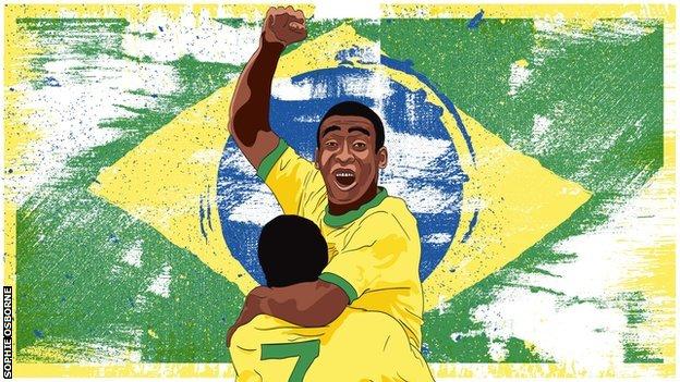 Pele And 1970: How The Greatest Player Of All Time Cemented His Legend -  Bbc Sport