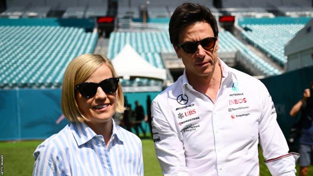 Toto and Susie Wolff