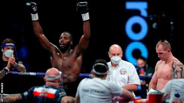 Lawrence Okolie is undefeated in 16 professional bouts, winning 13 by knockout