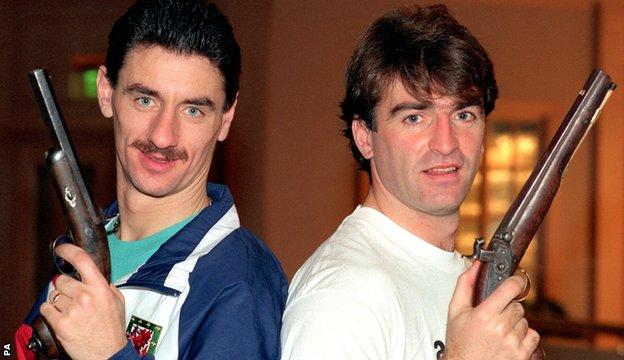 Ian Rush and Kevin Ratcliffe were both from north Wales and were international team-mates but club rivals