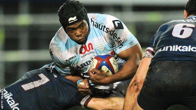 Brian Mujati: Sale Sharks sign Racing Metro 92 prop - BBC Sport