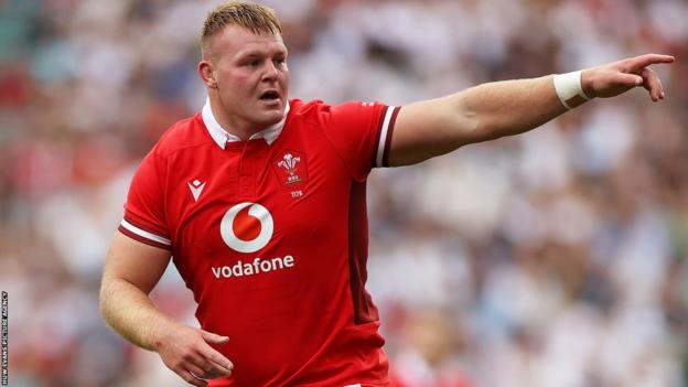Dewi Lake played his ninth international against England at Twickenham in August 2023