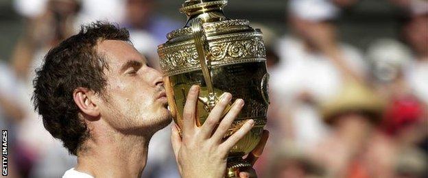 Andy Murray wins Wimbledon in 2013