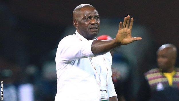 Nigeria coach Augustine Eguavoen