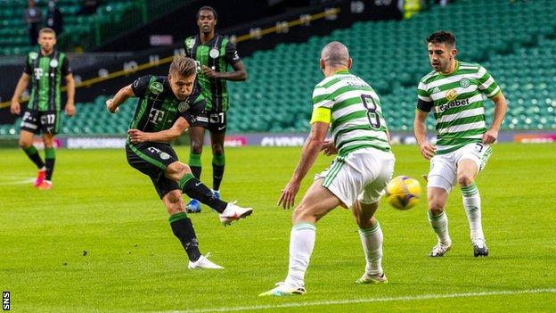 Champions League: Celtic knocked out by Ferencvaros - BBC Sport