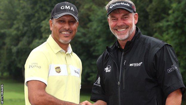 Jeev Milkha Singh and Darren Clarke are relishing their roles as captains in the EurAsia Cup