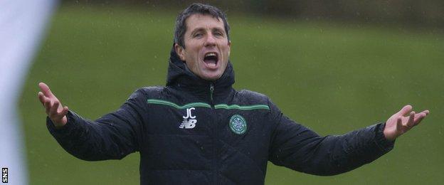 Celtic assistant manager John Collins