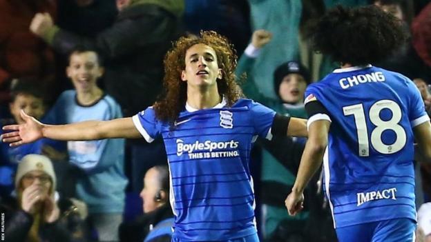 Hannibal Mejbri's only previous goal in professional football had been for Manchester United Under-21s