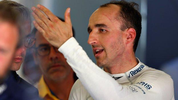 Robert Kubica of Williams