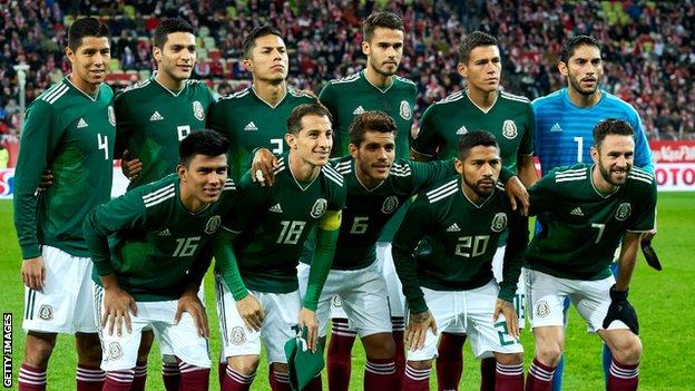 Mexico squad photo