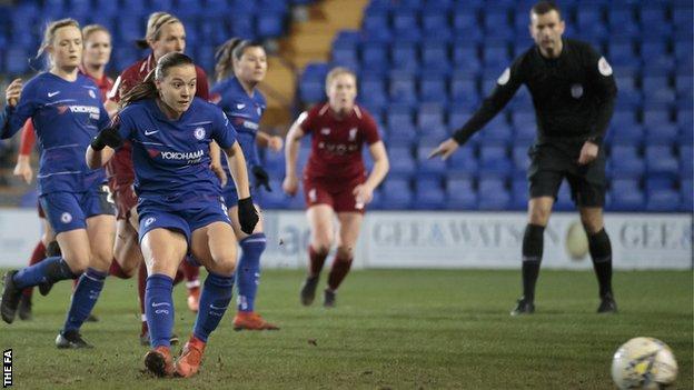 Fran Kirby scores