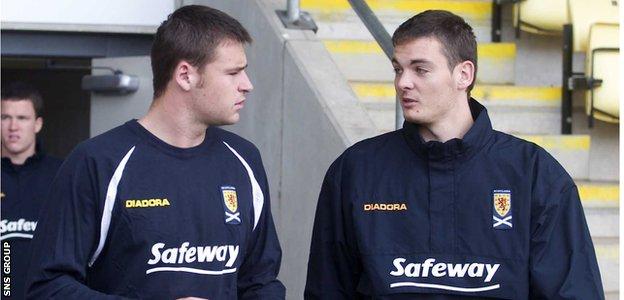 Gordon (right) and Marshall have been playing with Scotland together for over a decade