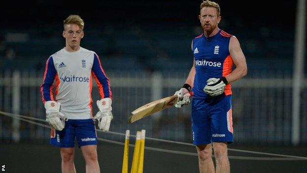Tom Moore and Paul Collingwood