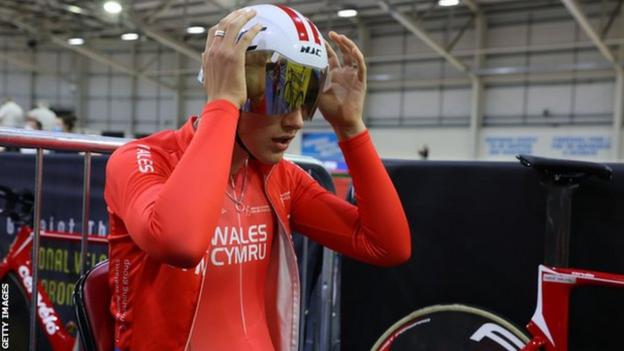 Josh Tarling was part of Team Wales' track cycling squad for the 2022 Commonwealth Games in Birmingham