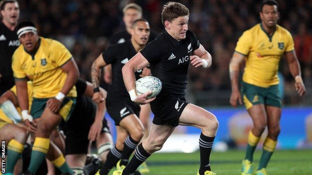 Bledisloe Cup: New Zealand beat Australia 40-12 to lift trophy for 16th ...