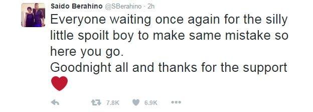saido Berahino twitter