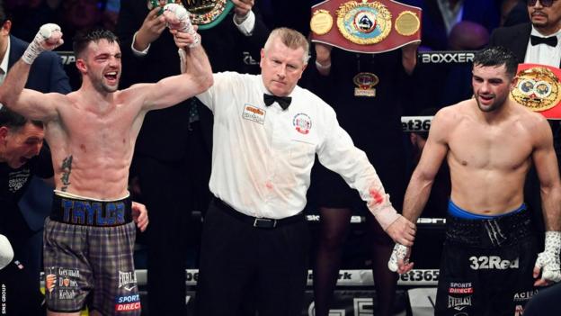 Josh Taylor won a split decision against Jack Catterall in Glasgow back in February 2022