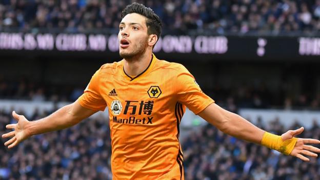 Jimenez winner at Tottenham sends Wolves sixth