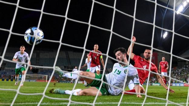 Mikey Johnston scores for the Republic of Ireland