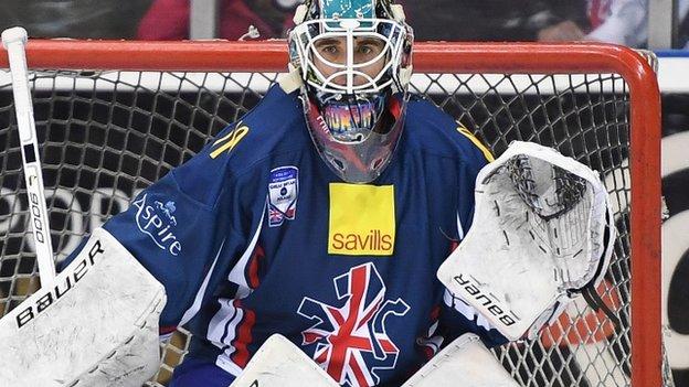 Stephen Murphy is aiming for promotion to ice hockey's top division in the Belfast tournament