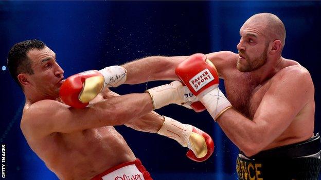 Wladimir Klitschko Tyson Fury Comments Sounded Like Hitler Bbc Sport