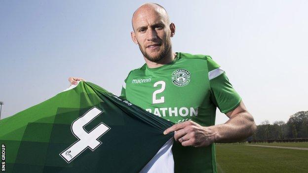 Hibernian captain David Gray signed a new four-year contract this week
