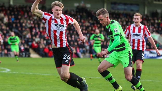 National League Leaders Cheltenham Town Battle With Forest Green National League Leaders Cheltenham