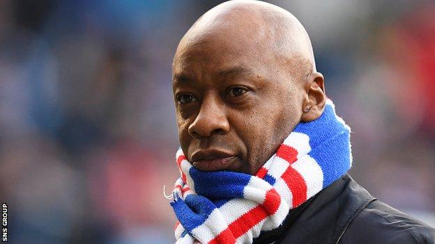Mark Walters is an honourary member of the Rangers Supporters' Trust