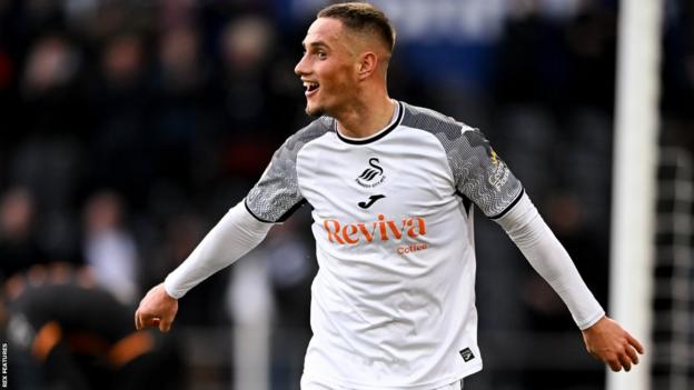 Swansea City 2-2 Millwall: Two own goals see Lions fight back for last-gasp  draw - BBC Sport