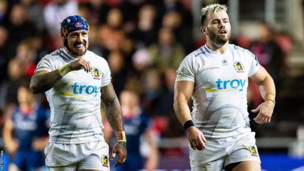 Jack Nowell and Luke Cowan-Dickie