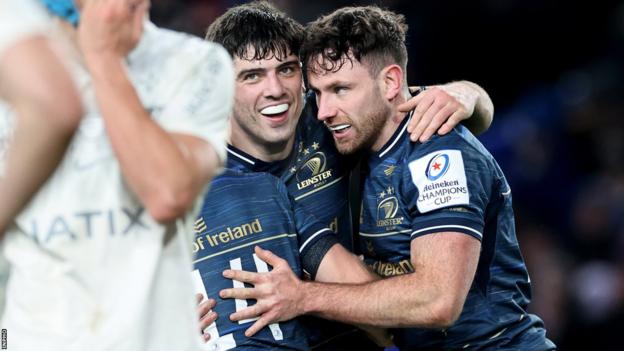 Heineken Champions Cup: Leinster 36-10 Racing 92 - hosts top Pool A - BBC  Sport