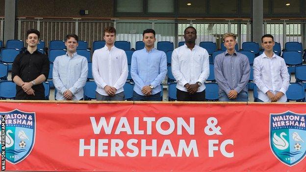 walton and hersham fc kit