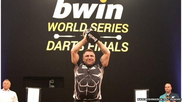 Gerwyn Price is the 2020 World Series of Darts Finals champion.